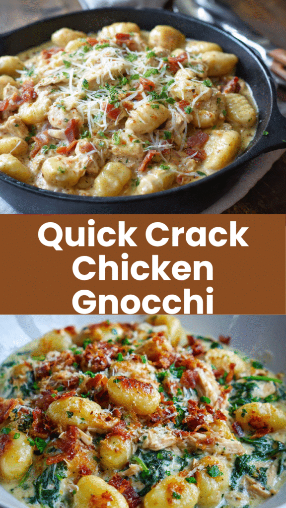 Crack Chicken Gnocchi
