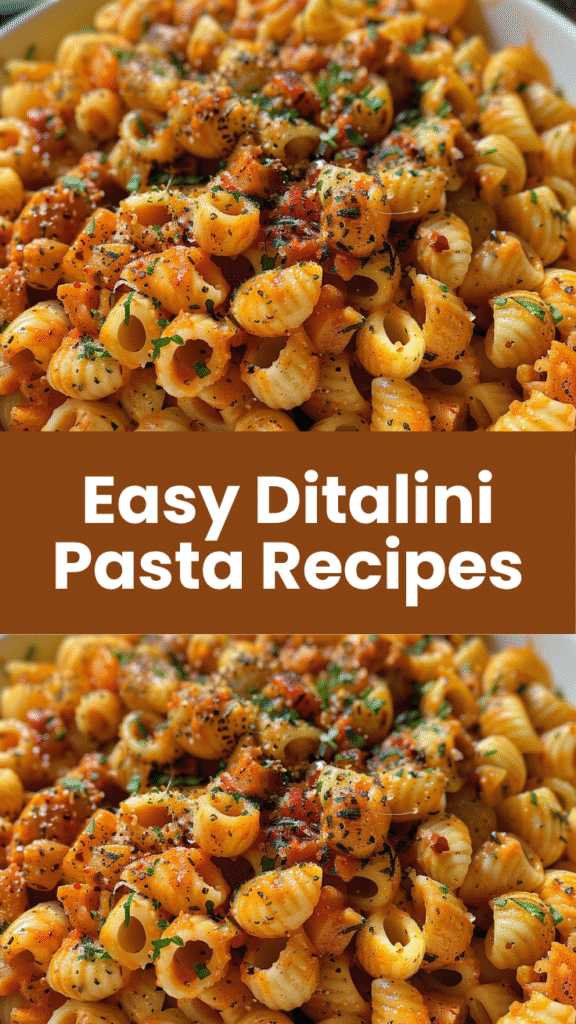 Ditalini Pasta