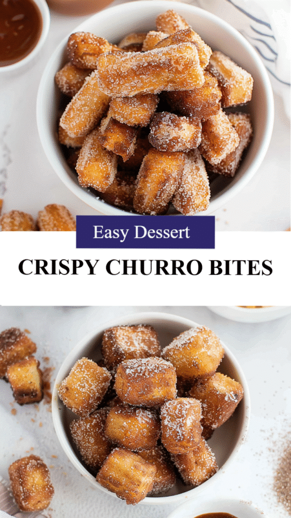Air Fryer Churro Bites