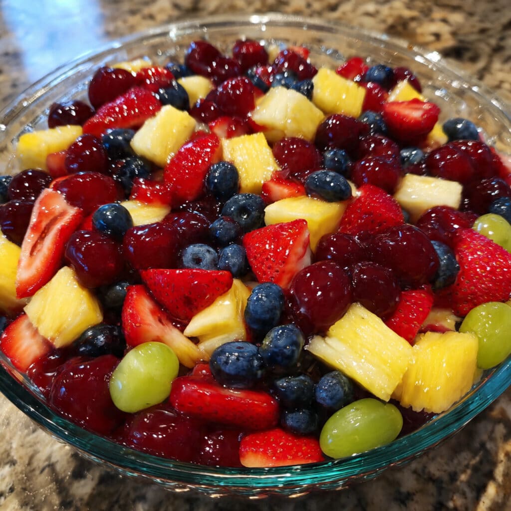 Fruit Salad with Cherry Pie Filling
