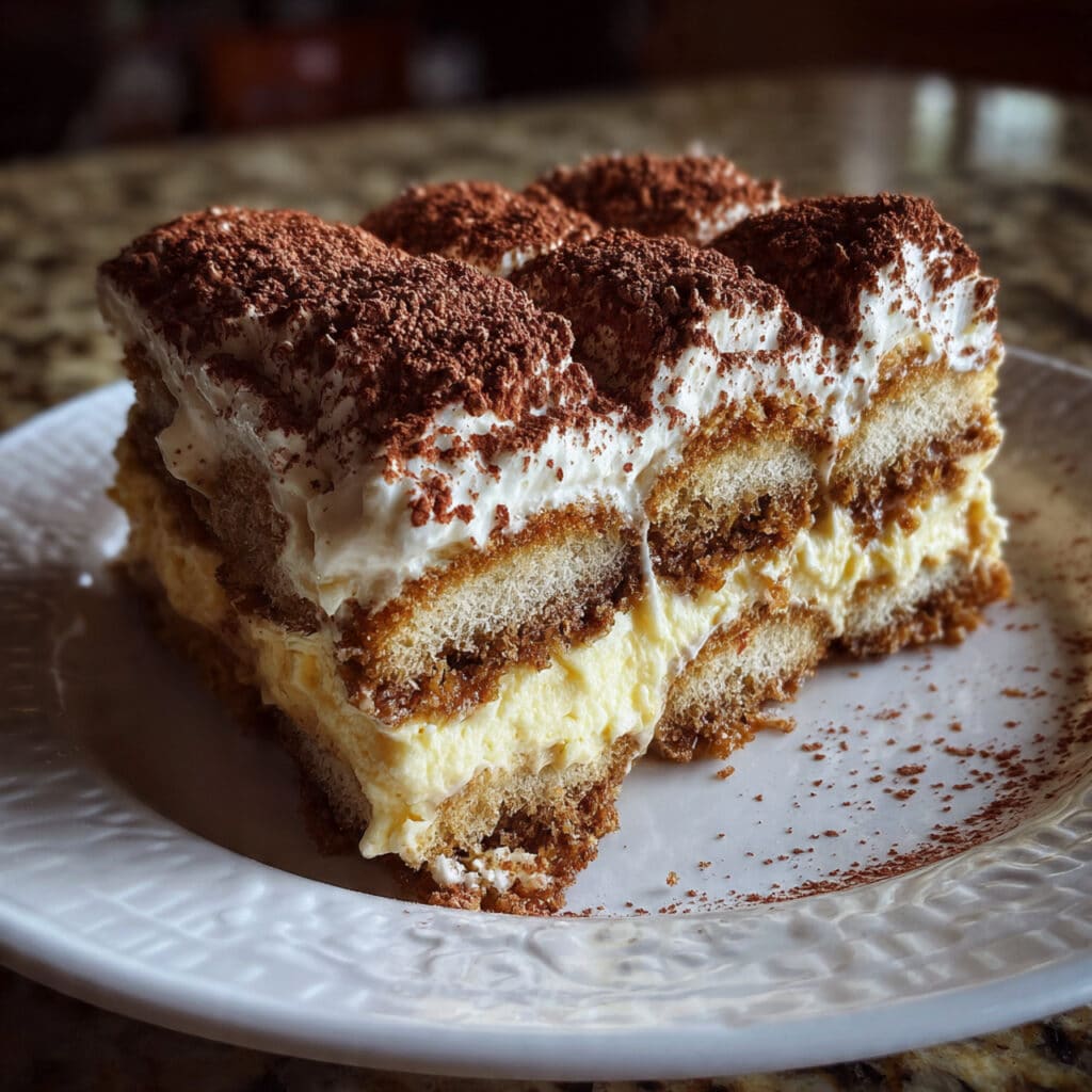 Traditional Italian Tiramisu