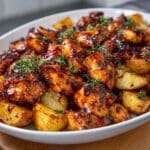 Honey BBQ Chicken Potatoes
