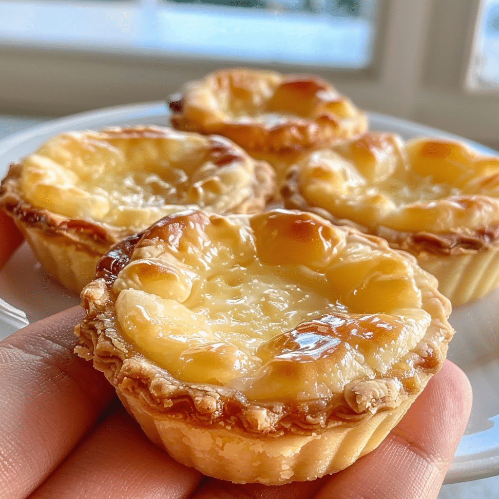 Baby Lemon Impossible Mini Pies