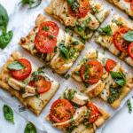 Chicken Caprese Flatbread