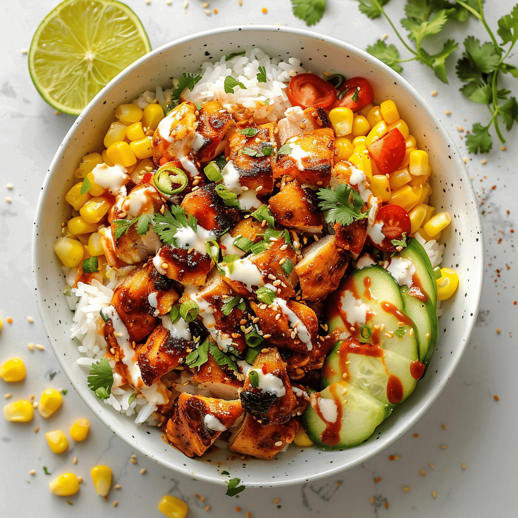 Street Corn Chicken Rice Bowl Recipe You Will Love