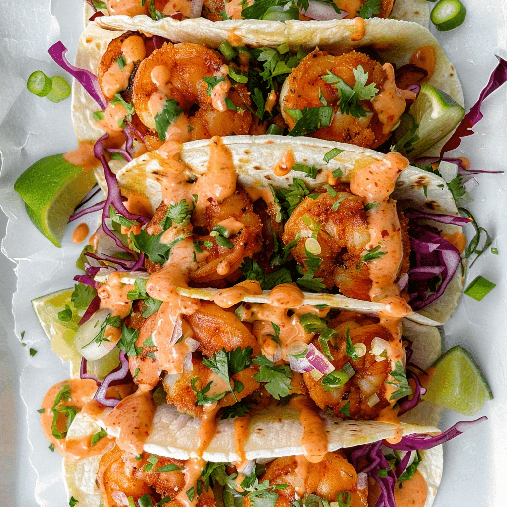 Air Fryer Bang Bang Shrimp Tacos: Crispy, Flavorful Delight