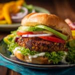 Lentil Veggie Burgers