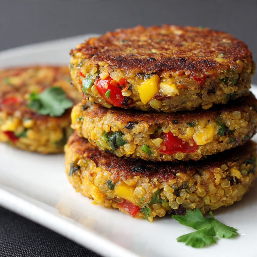 Lentil Veggie Burgers