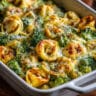 Sheet Pan Broccoli Tortellini Bake