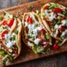 Chicken Pitas with Herby Ranch