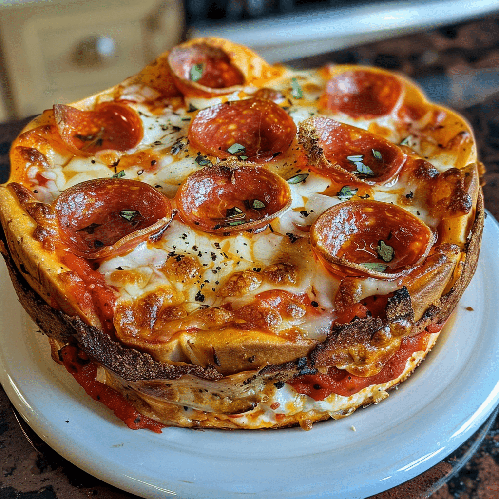 Cottage Cheese Pizza Bowl