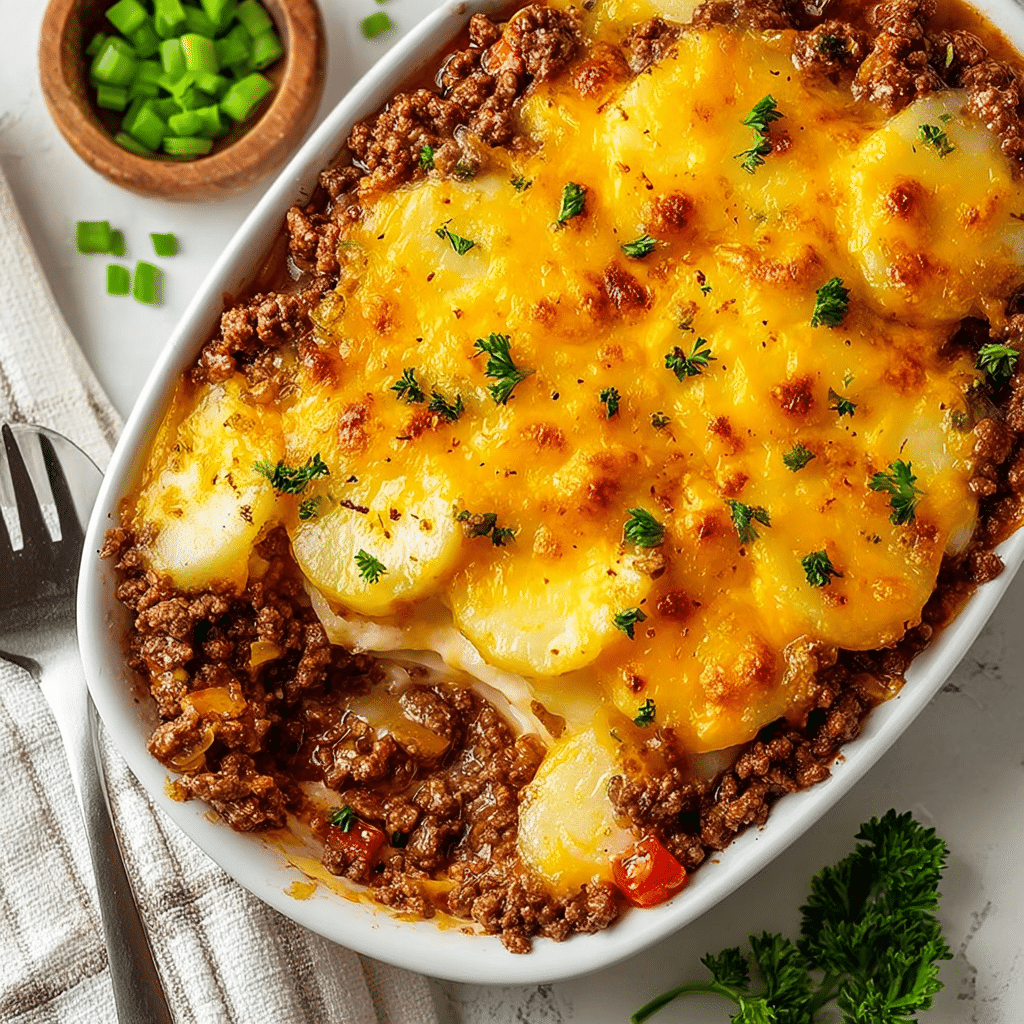 Hobo Casserole Ground Beef