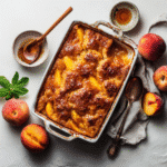 Peach Cobbler with Cake Mix