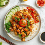 Honey BBQ Chicken Rice: A Simple One-Pan Meal