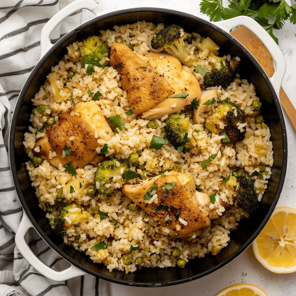 One Pot Chicken And Rice For Quick Weeknights
