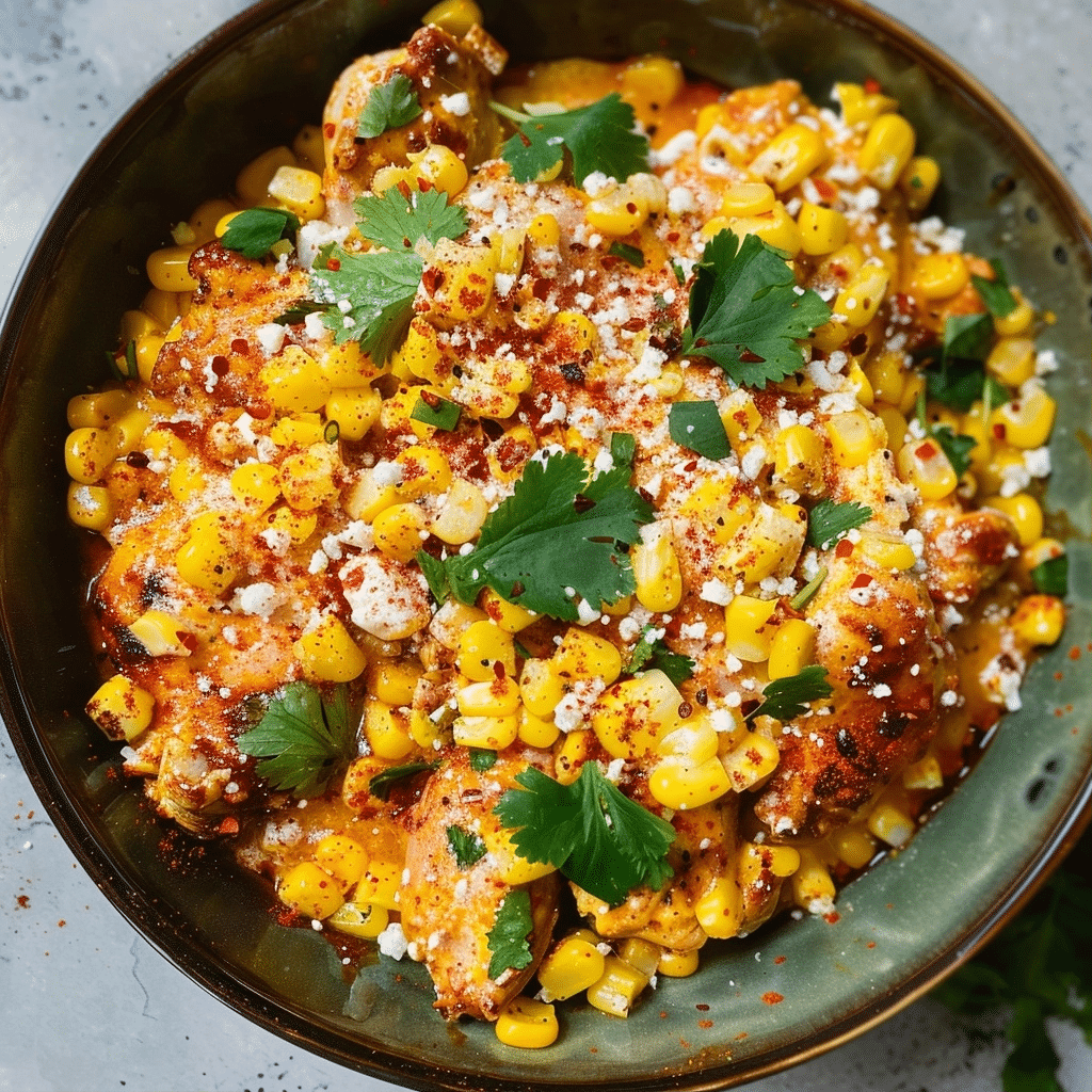 Slow Cooker Street Corn Chicken: Easy Creamy Recipe