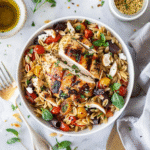 Healthy Mediterranean Chicken Orzo: A Quick, Nutritious Meal