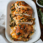 Copycat Ruth's Chris Stuffed Chicken Recipe