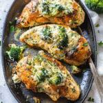 Stuffed Chicken Breast With Broccoli and Cheese
