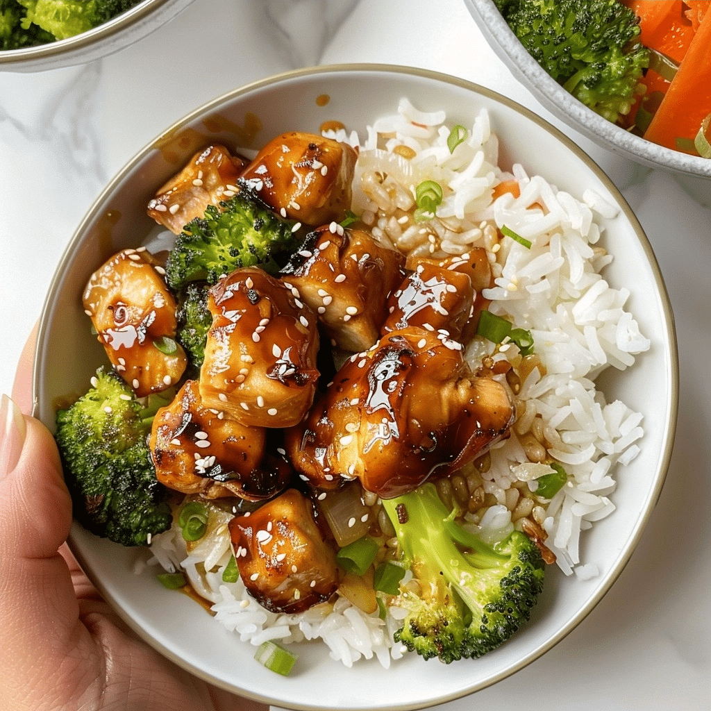 Honey Garlic Chicken Bowls: An Easy Weeknight Meal