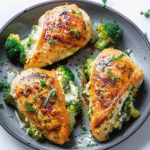 Stuffed Chicken Breast With Broccoli and Cheese
