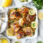 Lemon Garlic Chicken Thighs Recipe