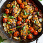 One Pan Balsamic Chicken: Easy Healthy Dinner