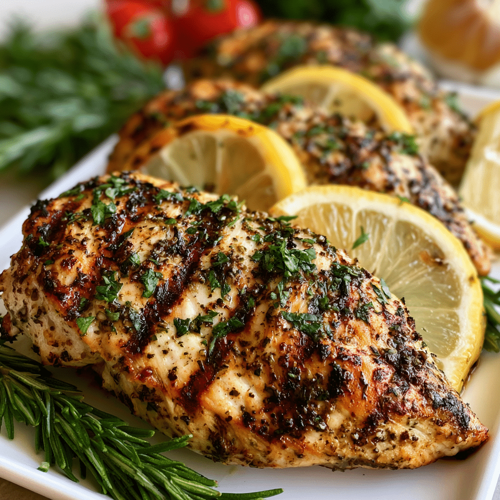 Lemon Herb Grilled Chicken
