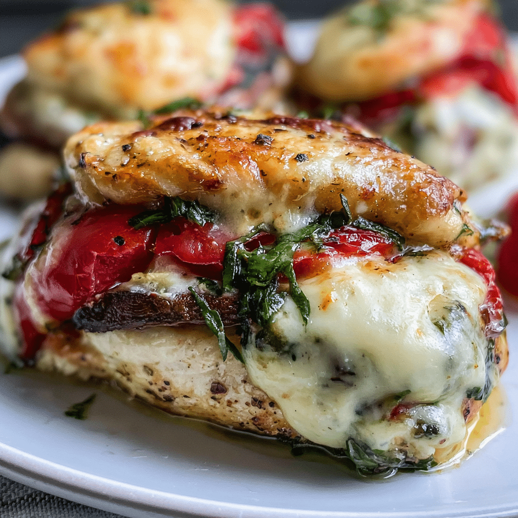 Tuscan stuffed chicken