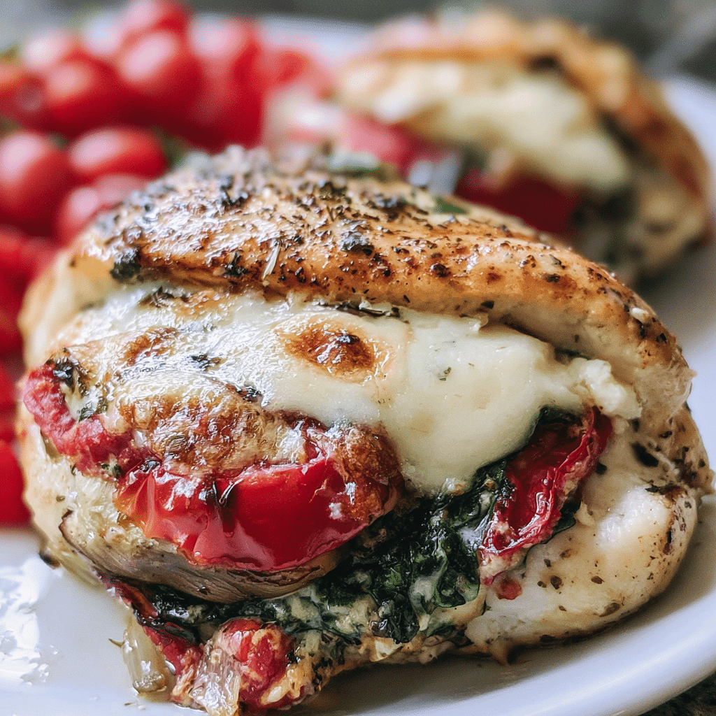 Tuscan stuffed chicken