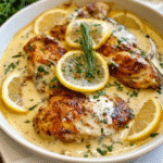 Creamy Lemon Garlic Chicken