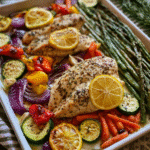 Sheet Pan Lemon Herb Chicken and Veggies